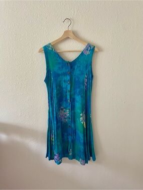 ZAZ designs Women’s Button Down Mini Multicolored A-line Dress